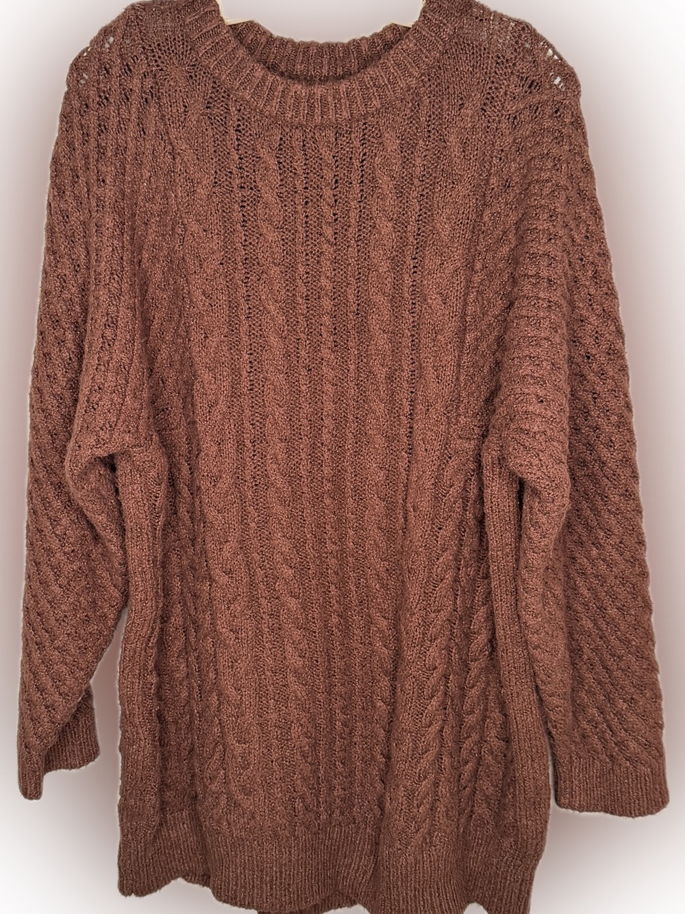Natural Life Brown Oversized Sweater